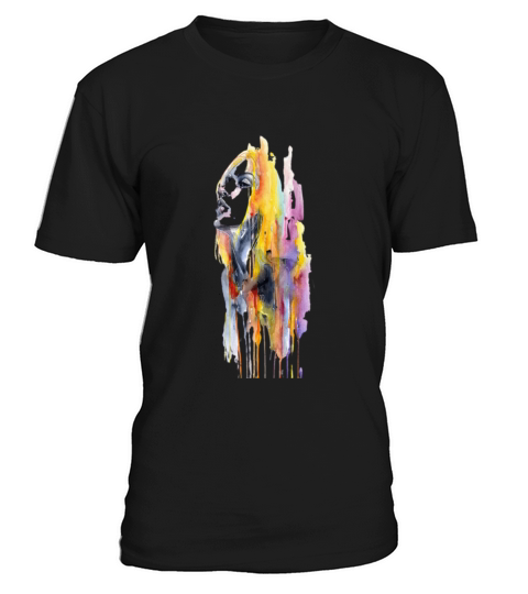 Women Watercolor Painting T-Shirt Unisex