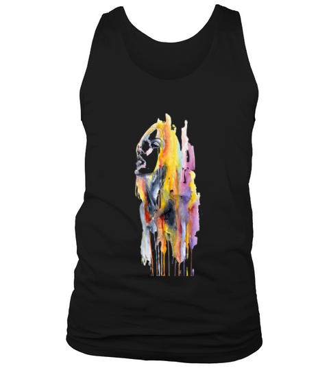 Women Watercolor Painting Tank Top Unisex
