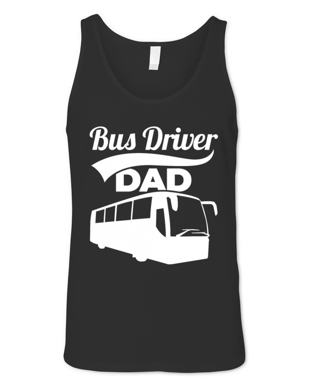 Bus Driver Father Unisex Jersey Tank
