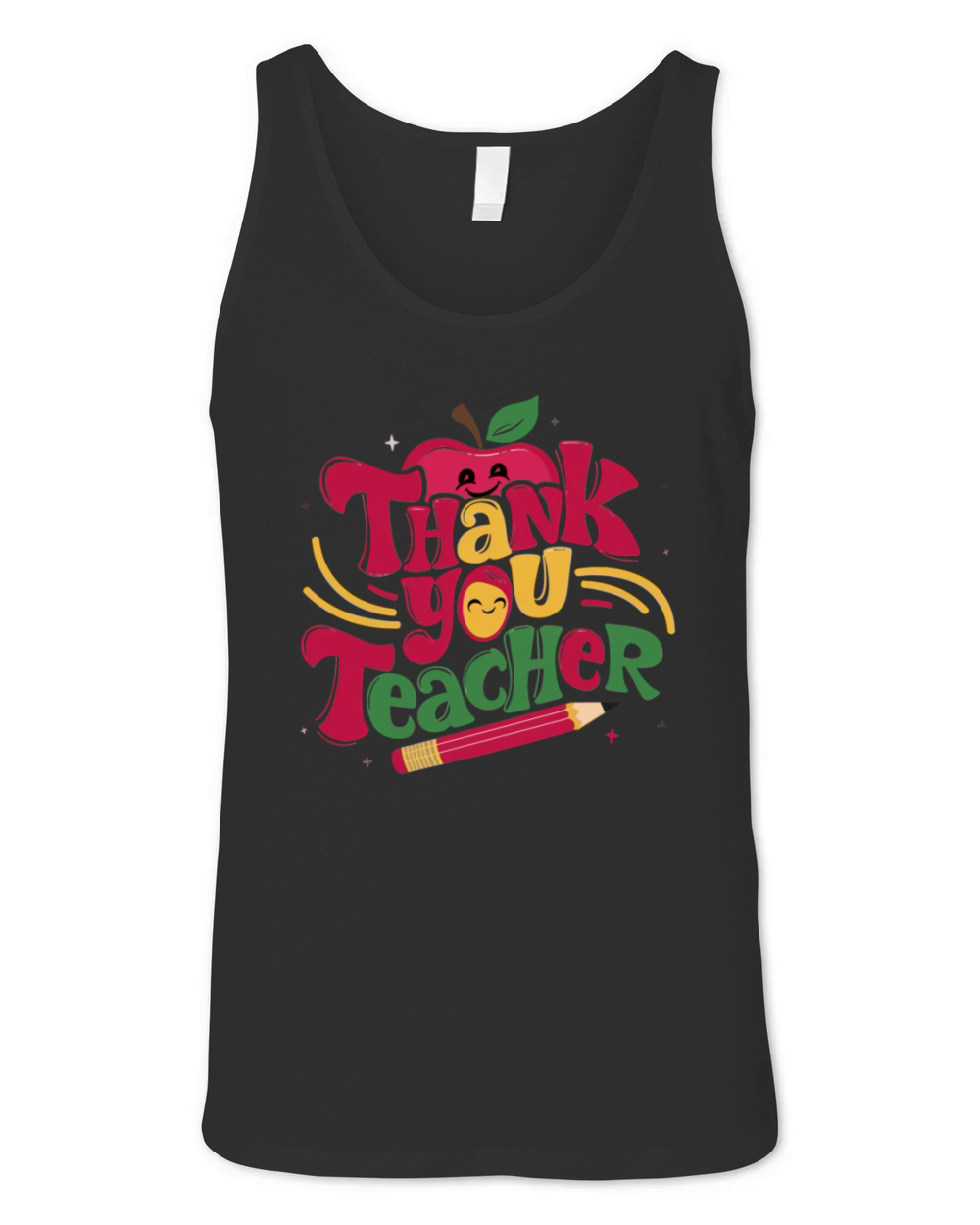 Thank You Teacher Unisex Jersey Tank