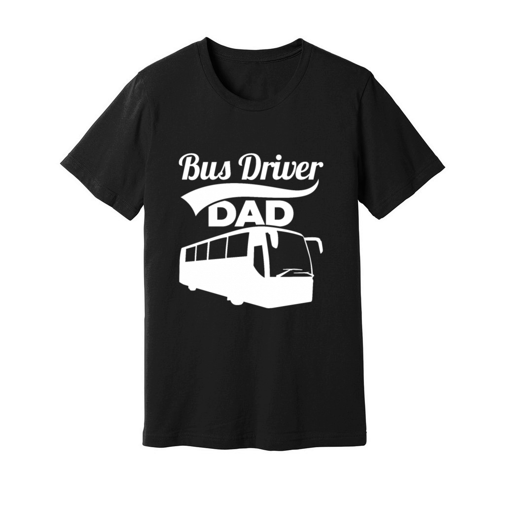 Bus Driver Father Unisex Jersey Tee