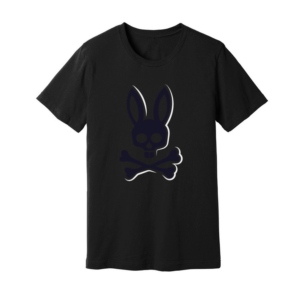 Retro Bunny Rabbit Funny Vintage Unisex Jersey Tee