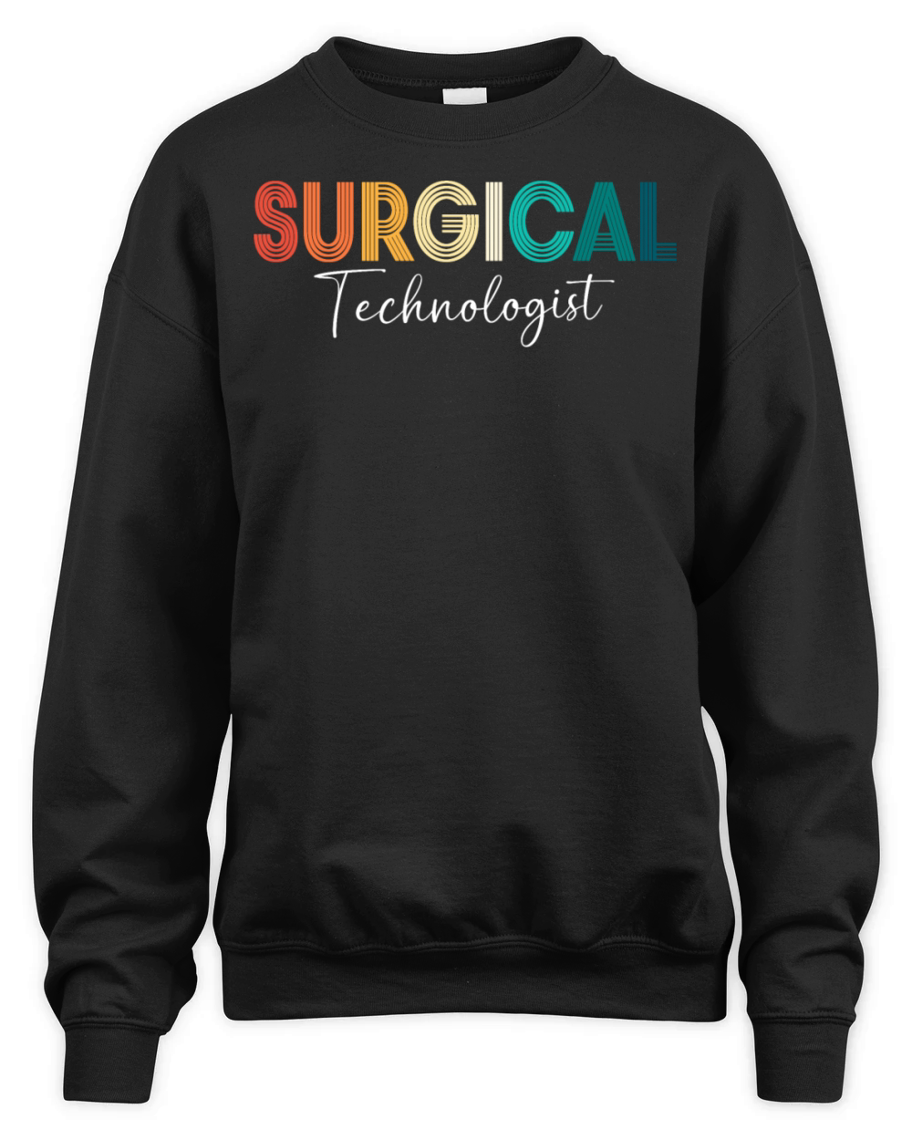 Retro 80s Vintage Surgical Technologist Unisex Premium Crewneck Sweatshirt