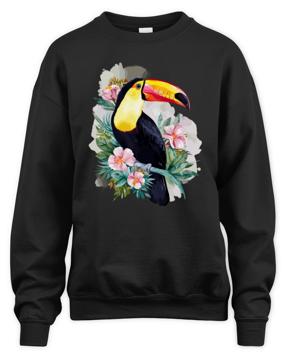 Toucan Bird Zoo Animal Wildlife Tropic Birds Unisex Premium Crewneck Sweatshirt