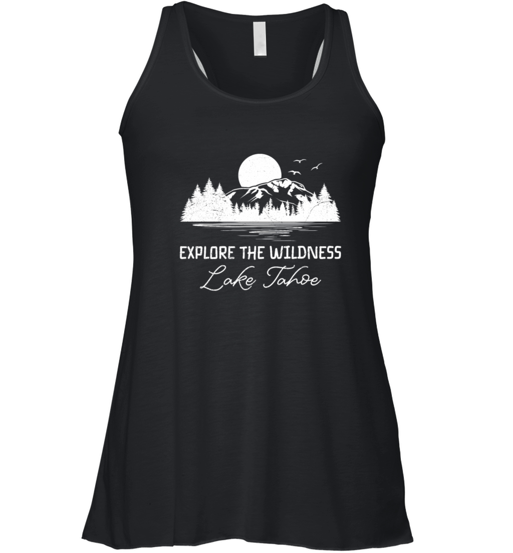 California EXPLORE THE WILDERNESS LAKE TAHOE Women's Flowy Tank Top