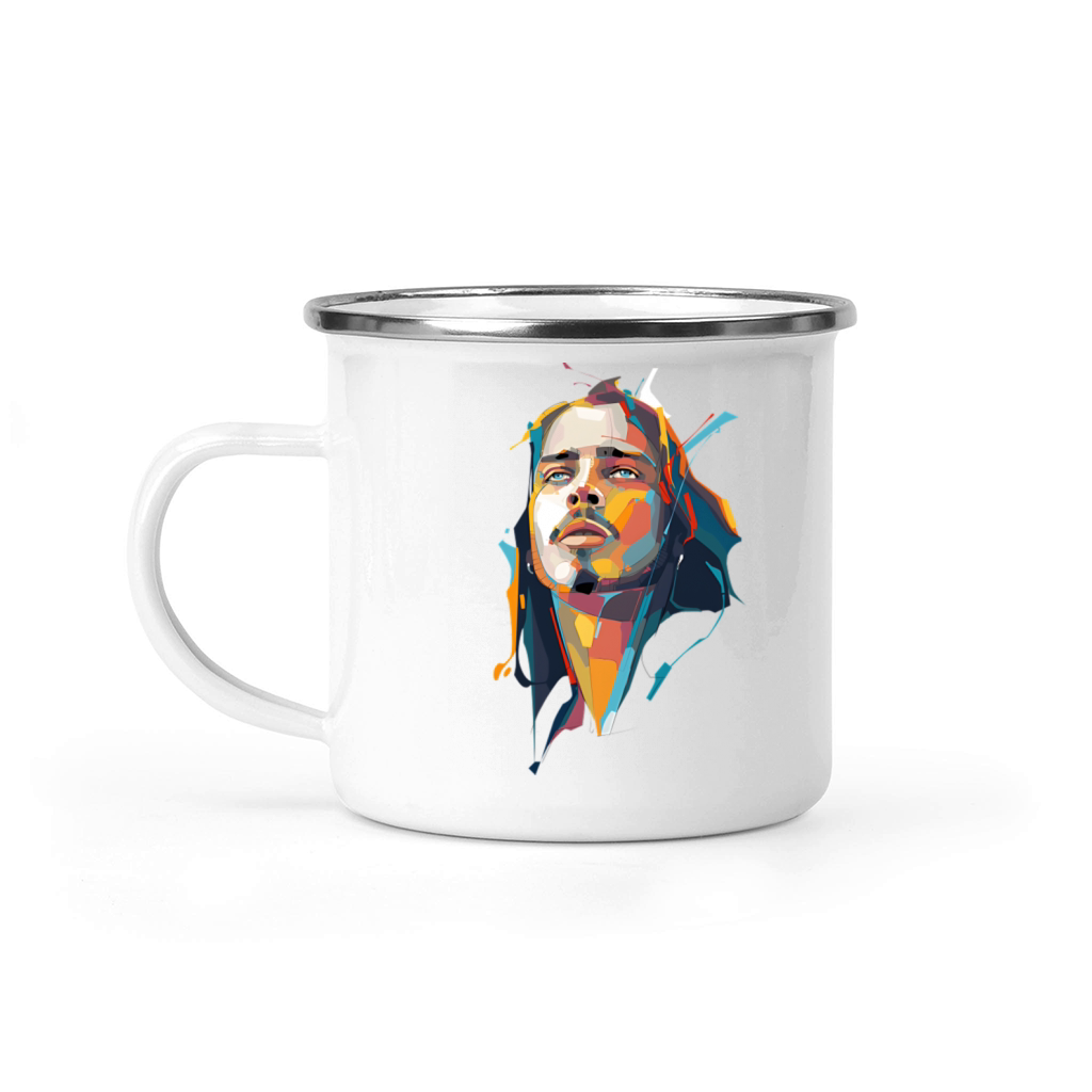 C cornell pop art Camping Mug