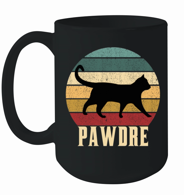 Pawdre Funny Best Cat Dad Ever Funny Cat Father Ceramic Mug