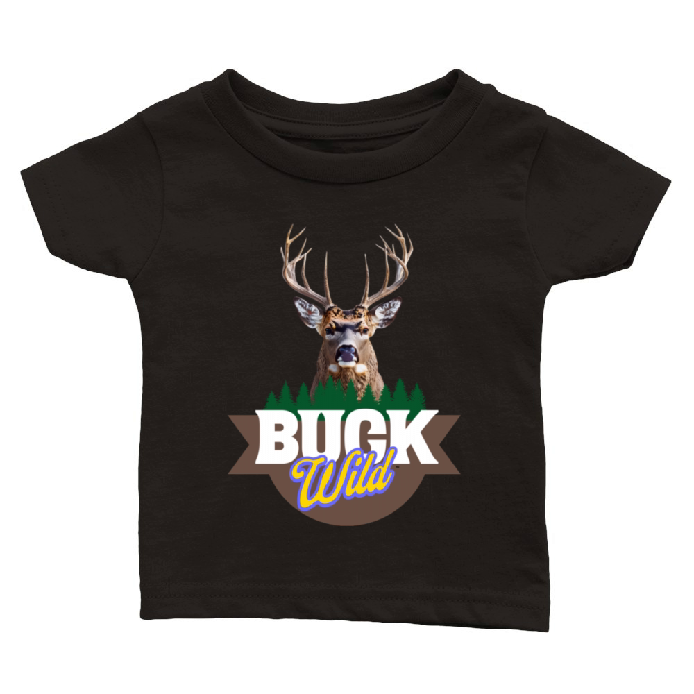 Buck Wild Classic Baby Crewneck T-shirt