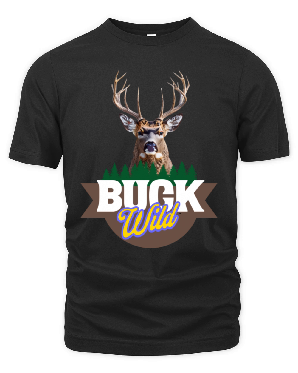 Buck Wild Organic Unisex T-shirt