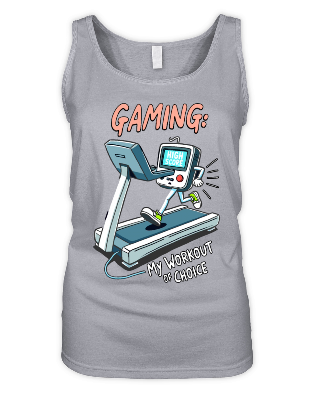Gaming Workout - My Workout of Choice Humor Organic Women's Tank Top