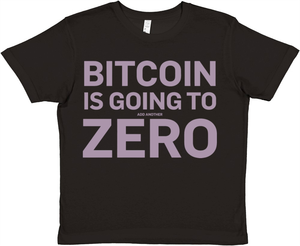 Bitcoin quotes Bitcoin is going to add another Premium Kids Crewneck T-shirt