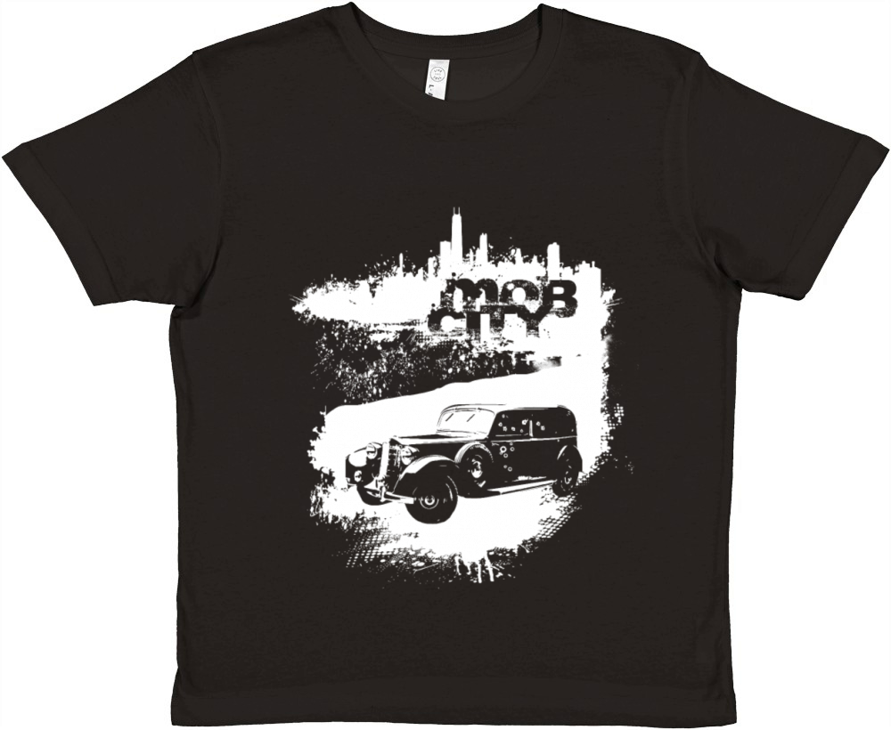Mob City Chicago Premium Kids Crewneck T-shirt