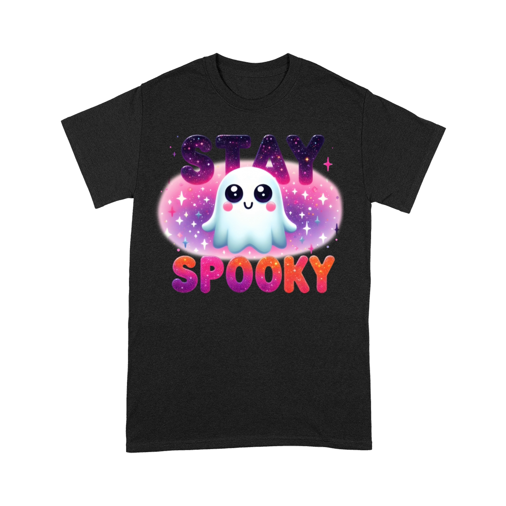 Cute Halloween Ghost Stay Spooky Premium T-shirt