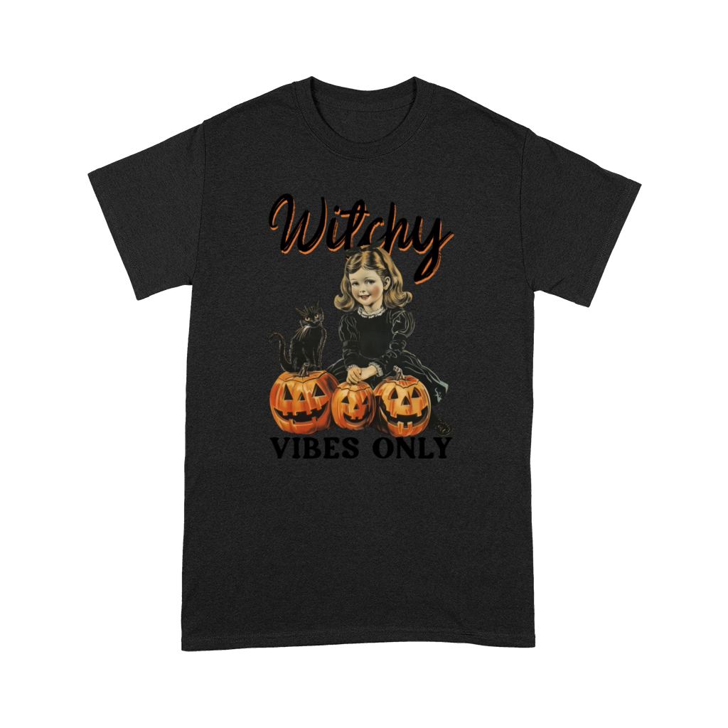 Witchy Vibes Only - Vintage Halloween Premium T-shirt