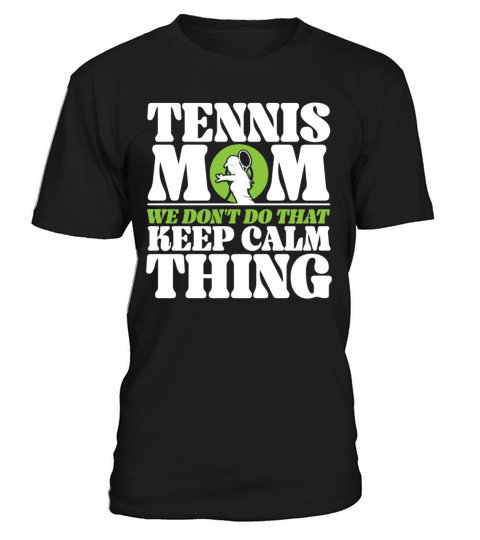 Funny Tennis Player Racket Mom T-Shirt Unisex