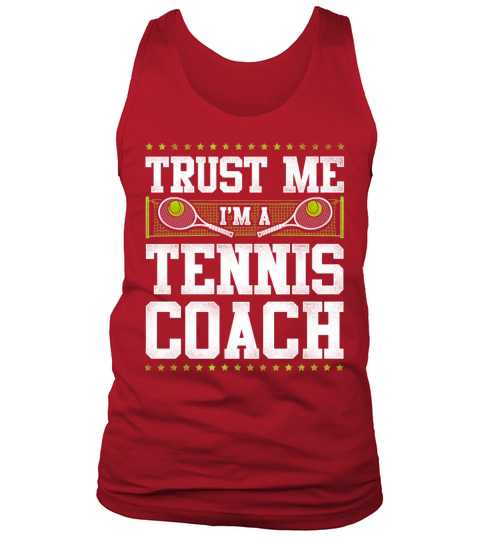 Funny Tennis Player Racket Trust Tank Top Unisex