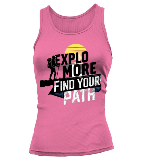 A Silhouette of a Person Holding a Stick T-Shirt Tank top Woman