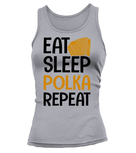 Funny Polka Dance Design for a Polka Muscian Tank top Woman