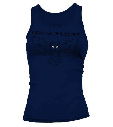 WHAT AN OWL KNOWS Tank top Woman
