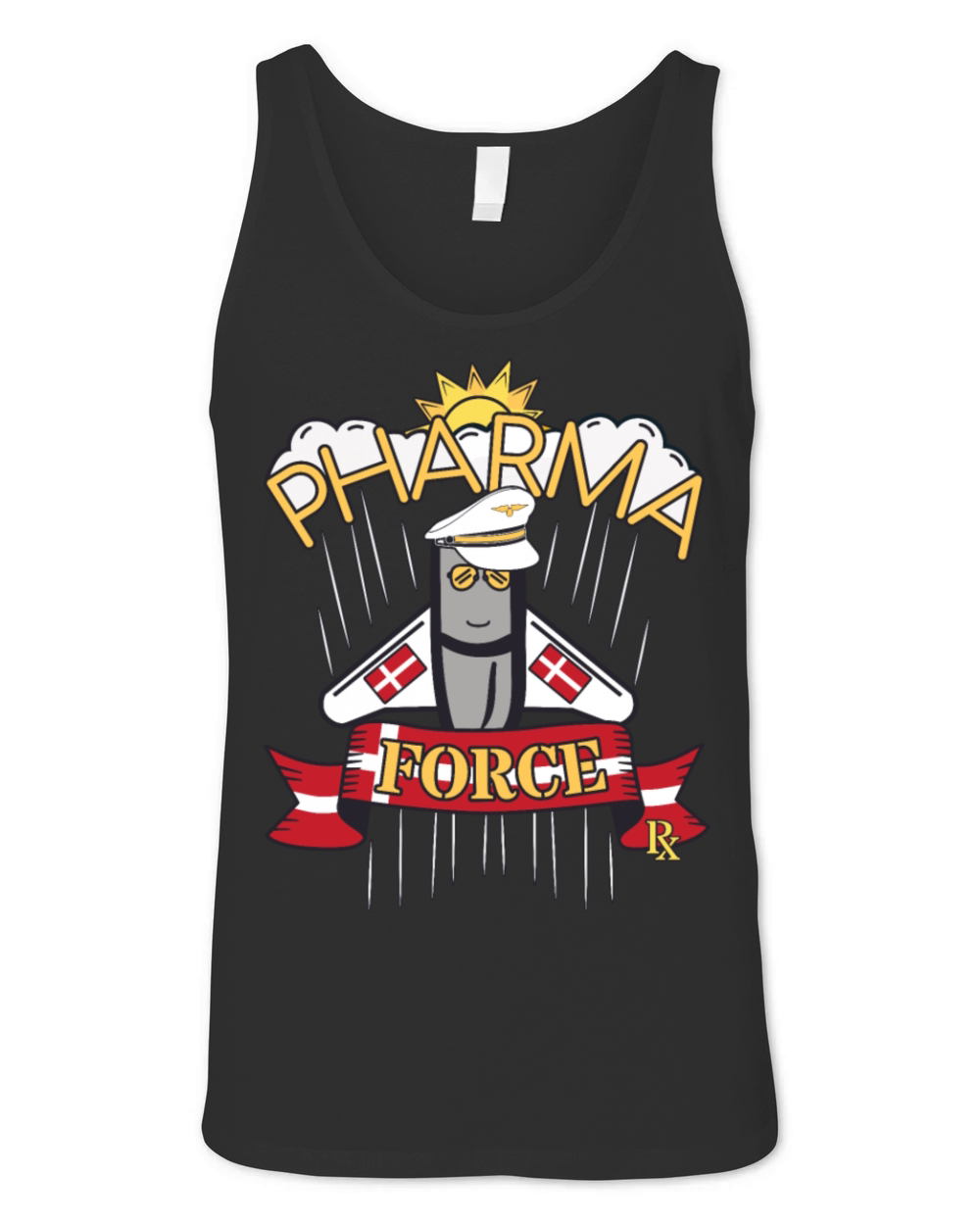 Pharmacy Denmark Pharma Force Unisex Jersey Tank