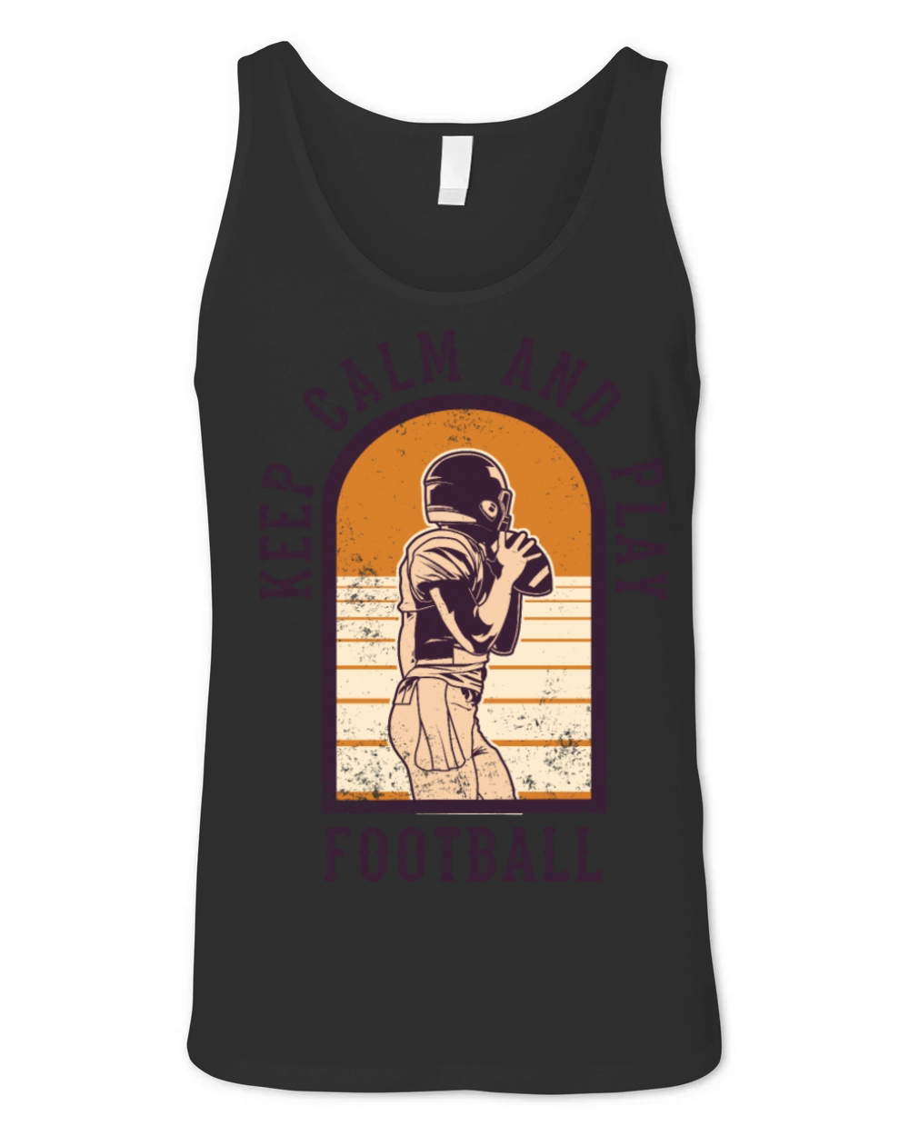 Play Football Unisex Jersey Tank