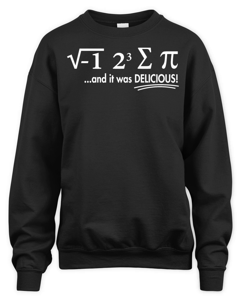 I Ate Some Pie And It Was Delicious 8 Pi Day 1BK5 Unisex Premium Crewneck Sweatshirt