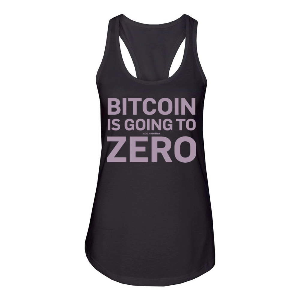 Bitcoin quotes Bitcoin is going to add another Women's Racerback Tank
