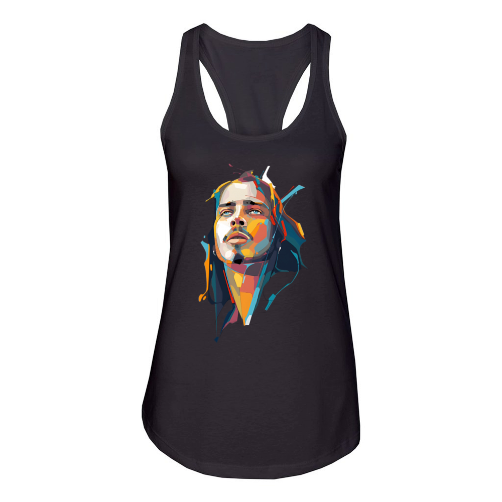 C cornell pop art Women's Racerback Tank