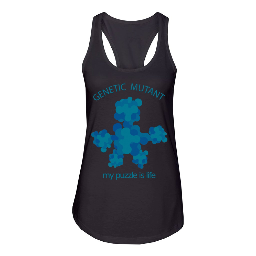 My Puzzle Is Life Women's Racerback Tank