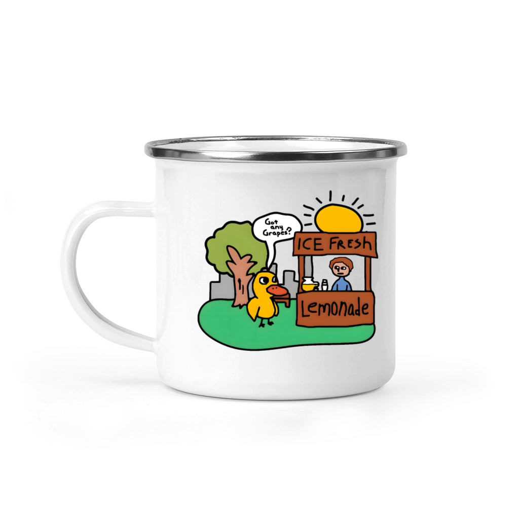 Got Any Grapes The Duck Song Lemonade Funny 2WH1 Camping Mug