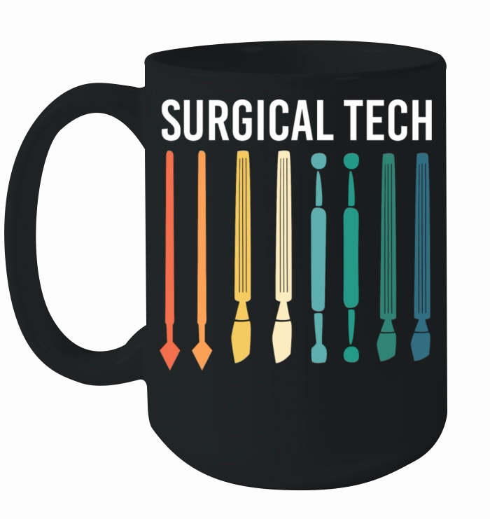 Surgical Tool Scrub Tech Surgical Technologist Ceramic Mug