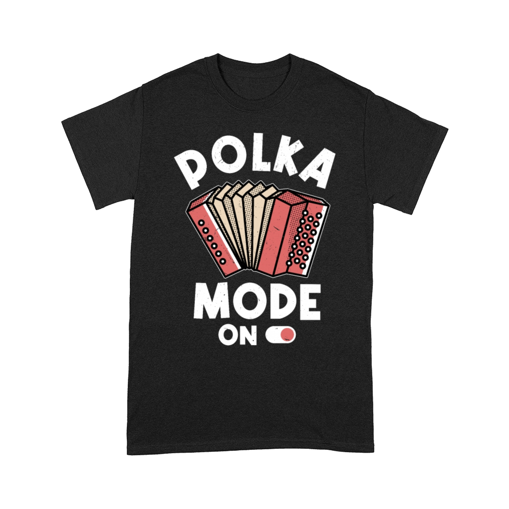 Funny Polka Dance Design for a Polka Muscian Comfort T-shirt
