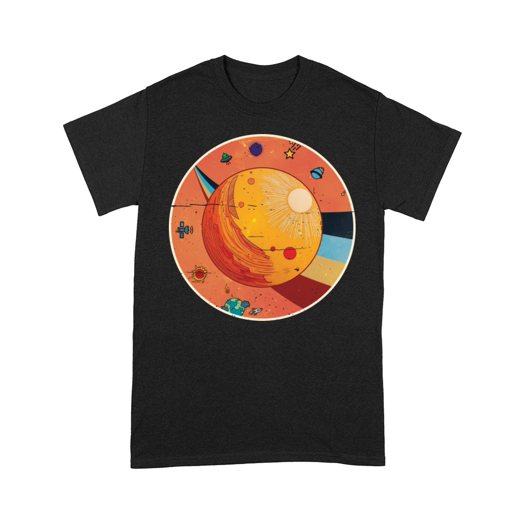 Sun - Planet Vintage Comfort T-shirt