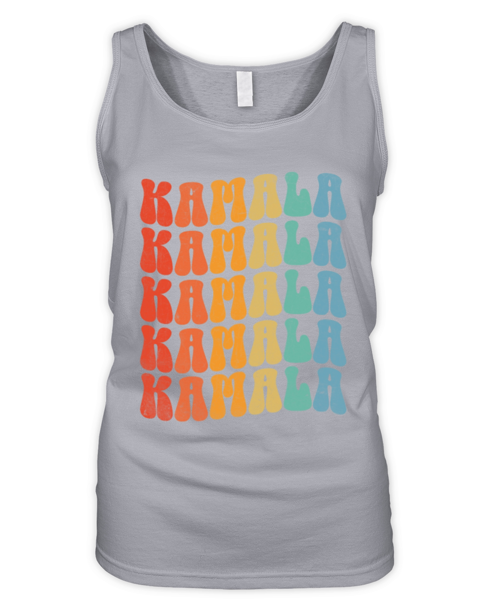 Vintage Kamala Typography Organic Women's Tank Top