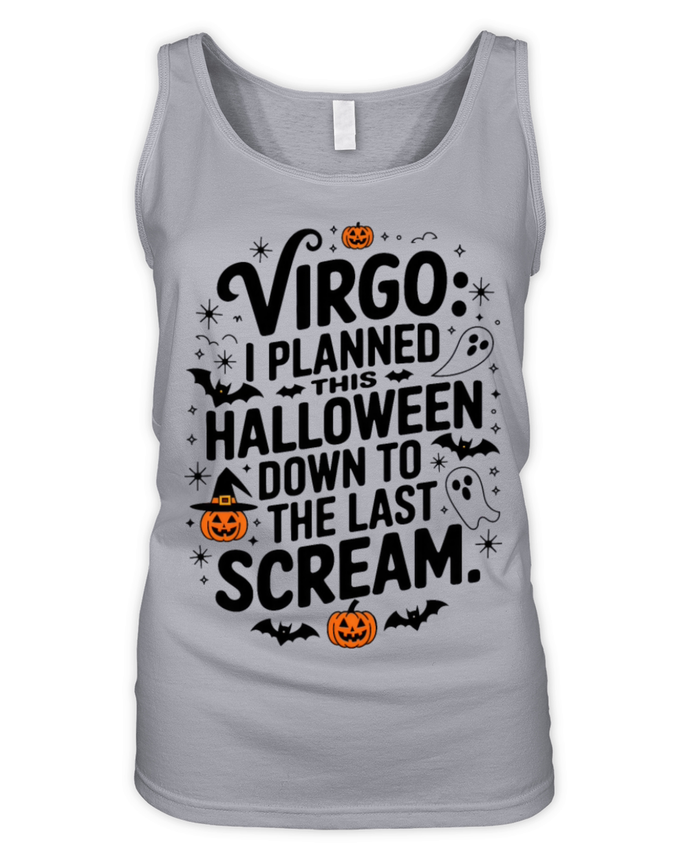 Virgo Halloween Funny Quote Organic Women's Tank Top