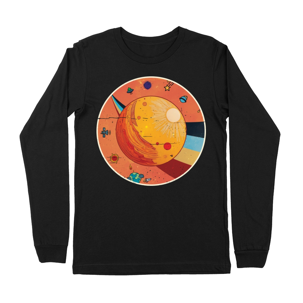 Sun - Planet Vintage Premium Long Sleeve
