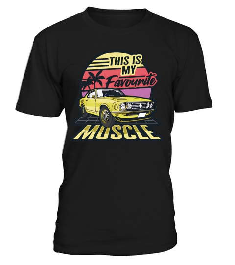 Classic american muscle cars vintage Design T-Shirt Unisex
