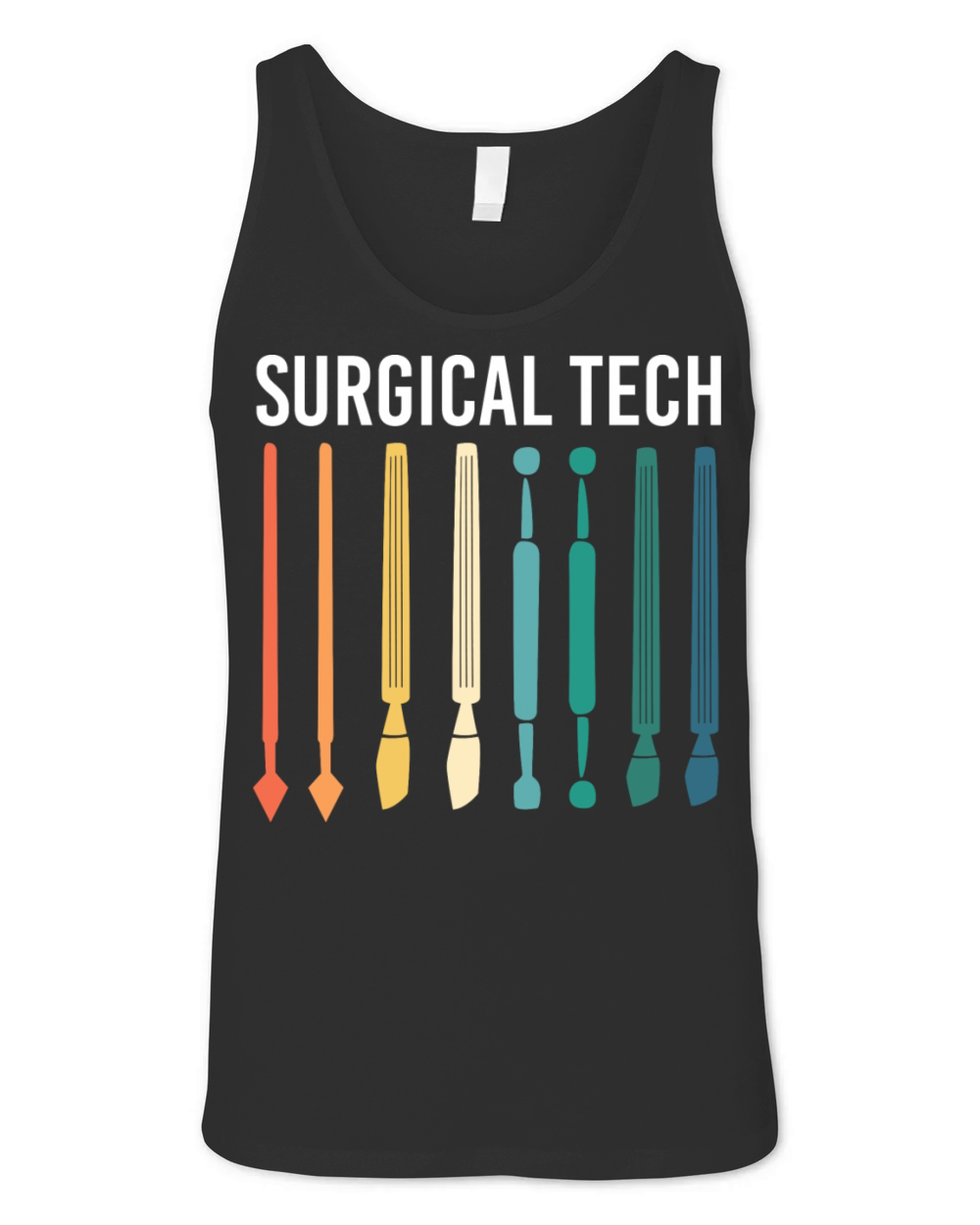 Surgical Tool Scrub Tech Surgical Technologist Unisex Jersey Tank