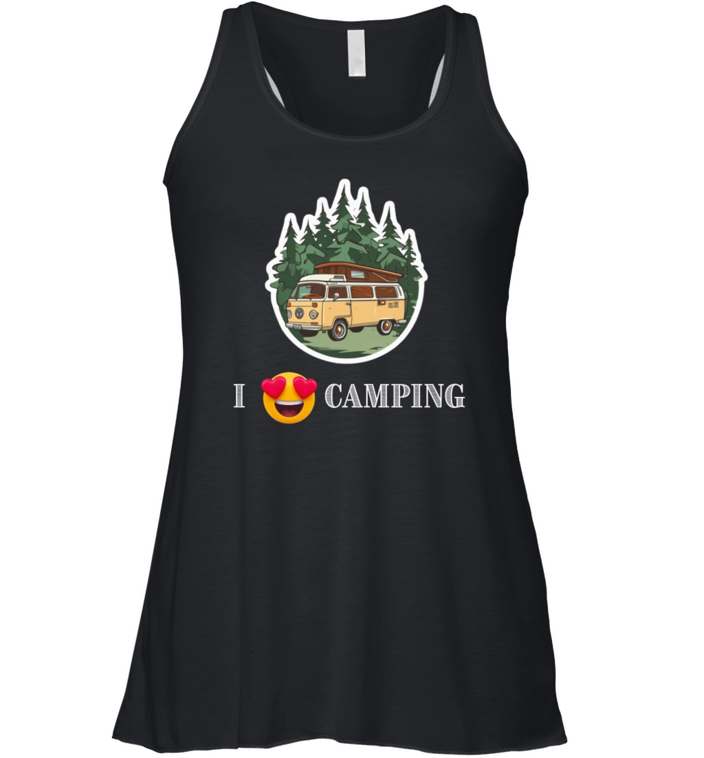 i love camping Women's Flowy Tank Top