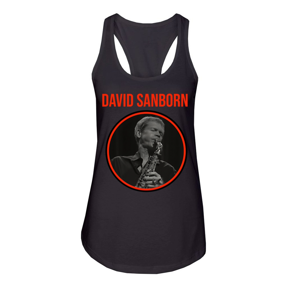 David Sanborn Women's Racerback Tank