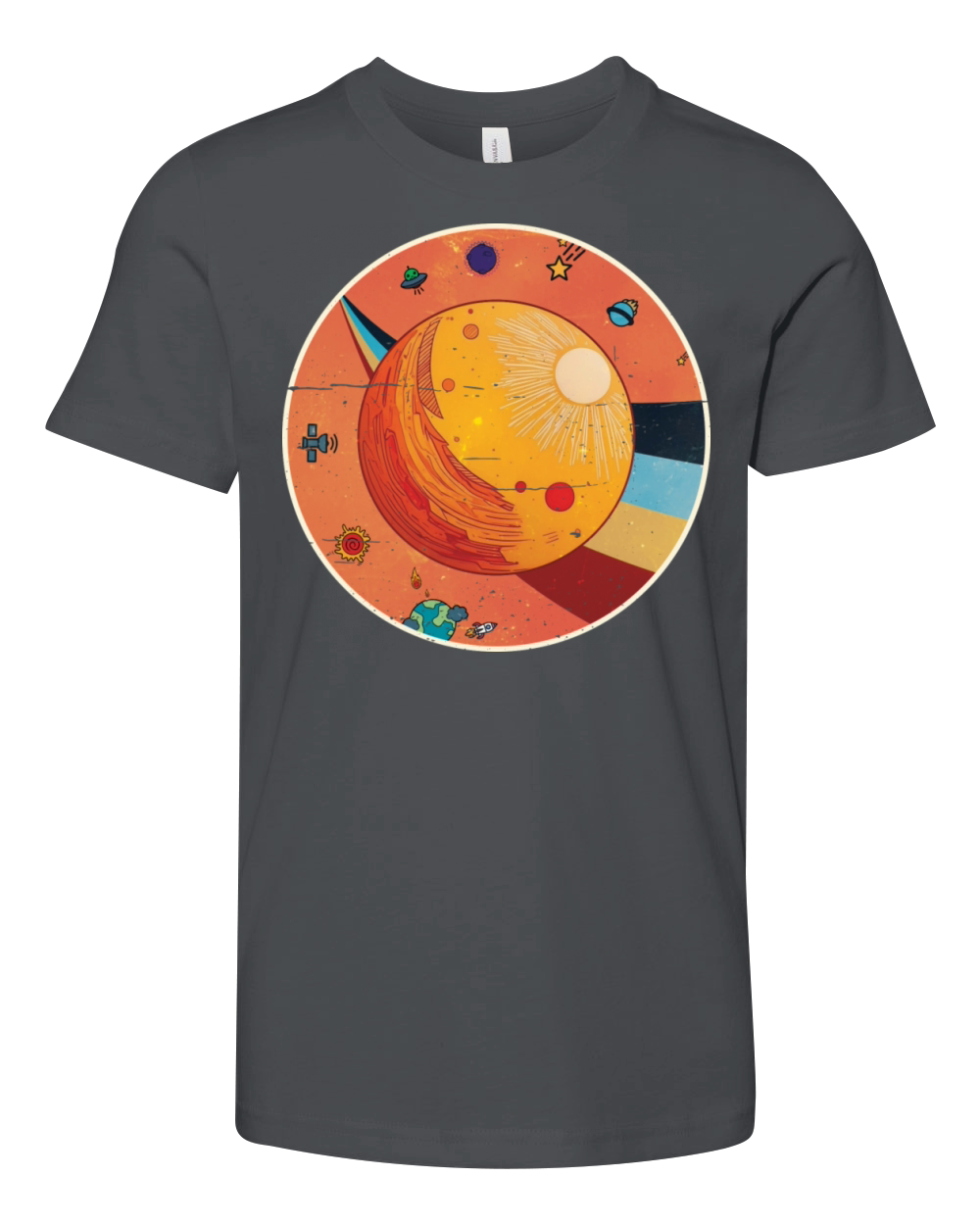 Sun - Planet Vintage Youth Unisex Jersey Tee