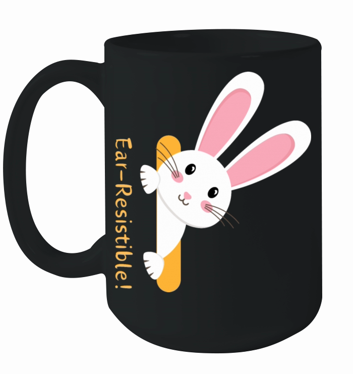 Bunny with Big Ears Ceramic Mug