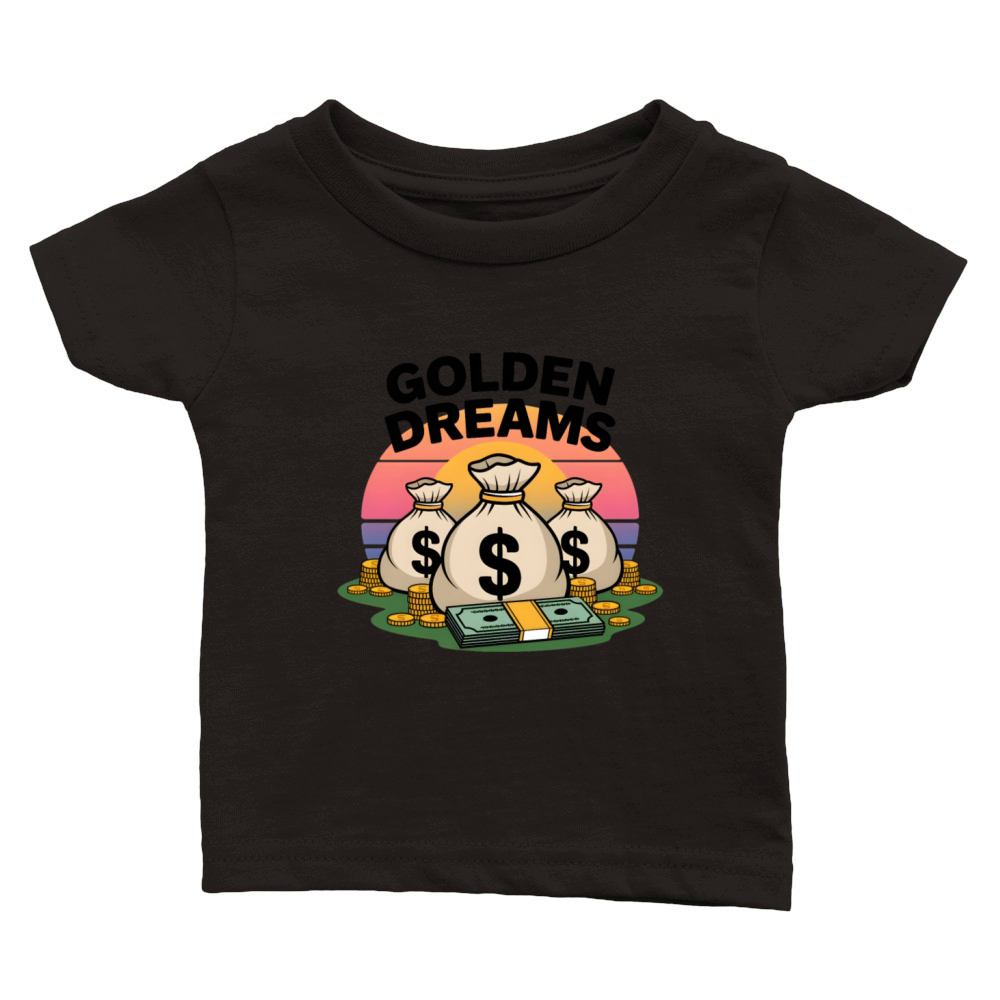 golden dreams 1 Classic Baby Crewneck T-shirt
