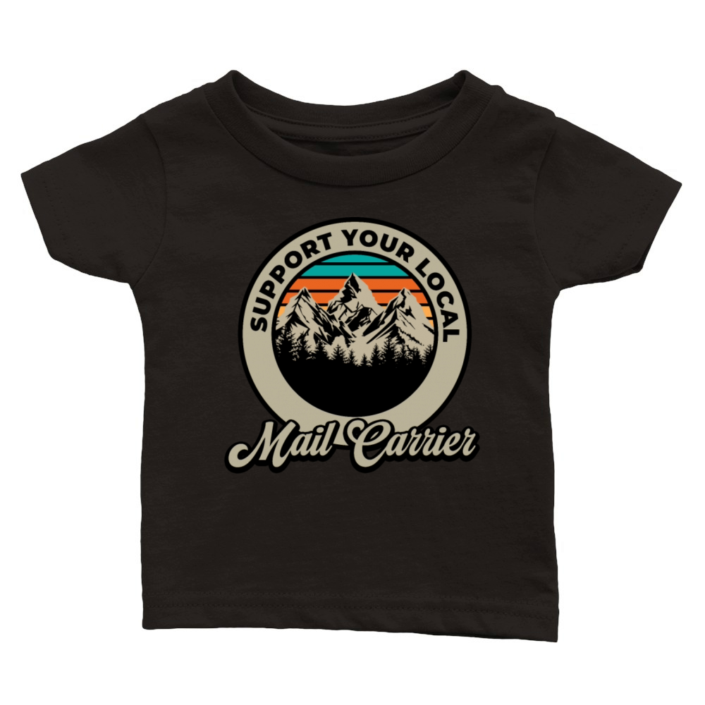 Mail Carrier Classic Baby Crewneck T-shirt
