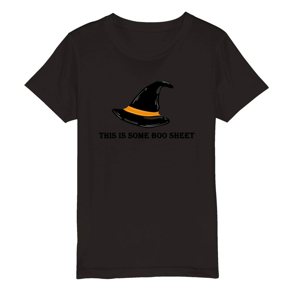 This Is Some Boo Sheet Organic Kids Crewneck T-shirt
