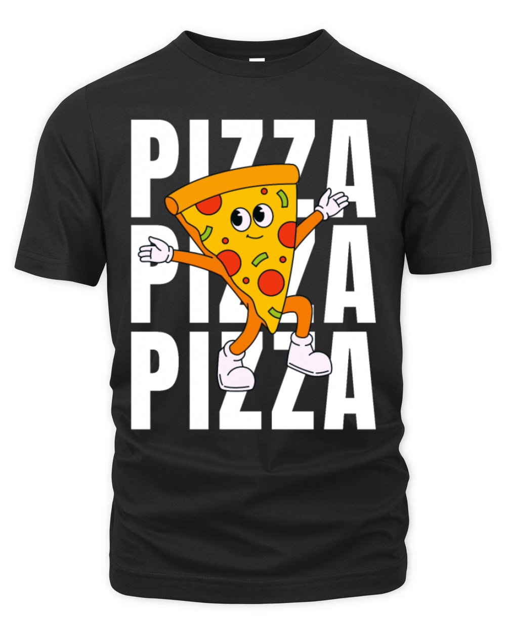 Funny Pizza Slice Love Lovers Food Humor Lover Organic Unisex T-shirt