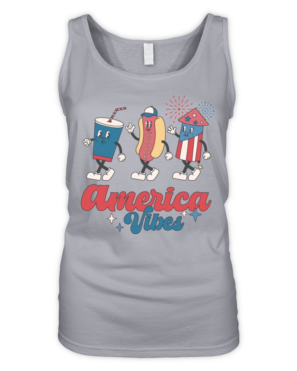 America Vibes Organic Women's Tank Top