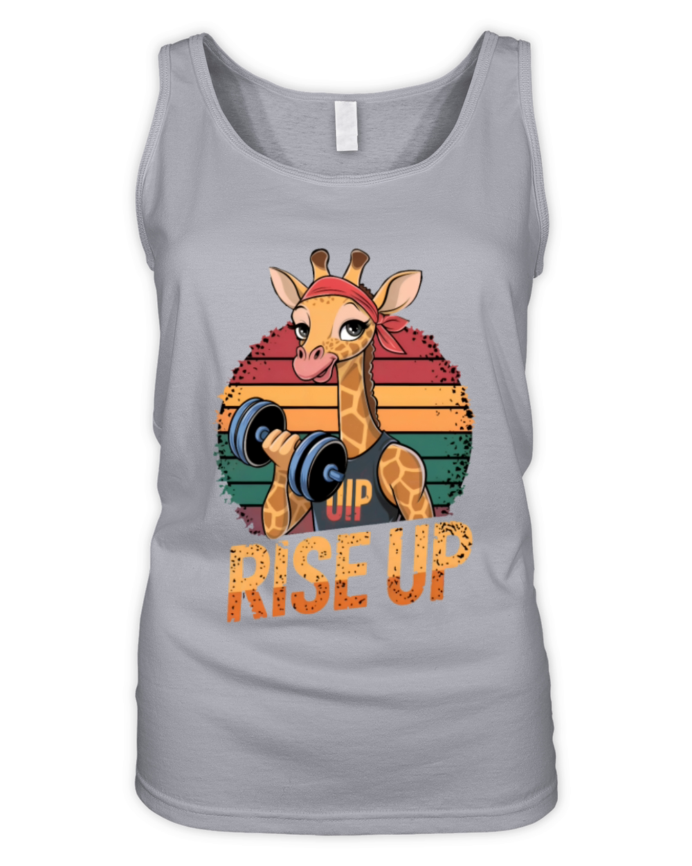 Gym motivation gym rise up Organic Women's Tank Top