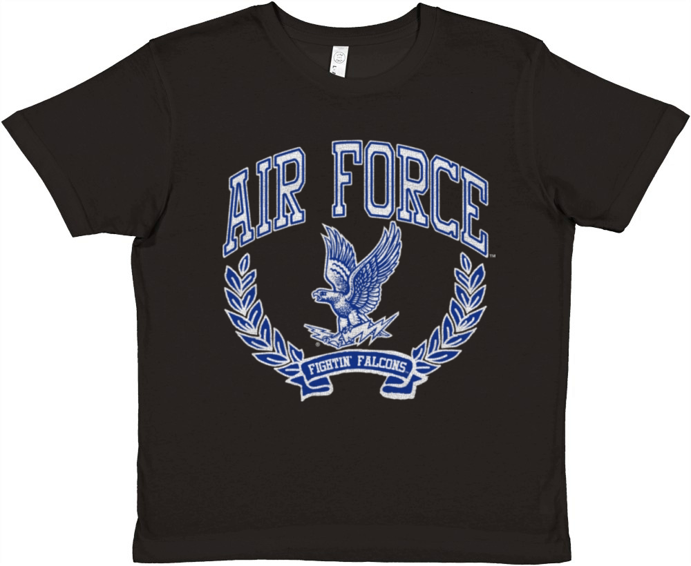 Air Force Falcons Victory Vintage Premium Kids Crewneck T-shirt