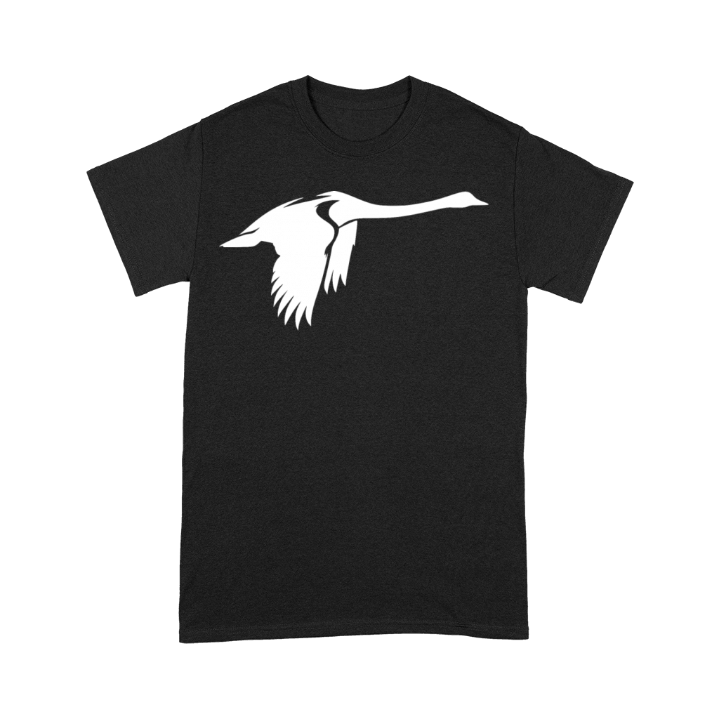 Elegant Flying Swan Premium T-shirt